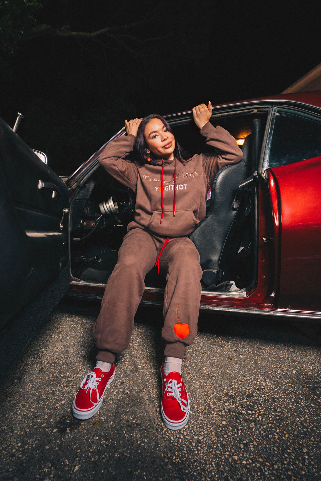 'CHERRY ON BOTTOM' SWEATPANTS