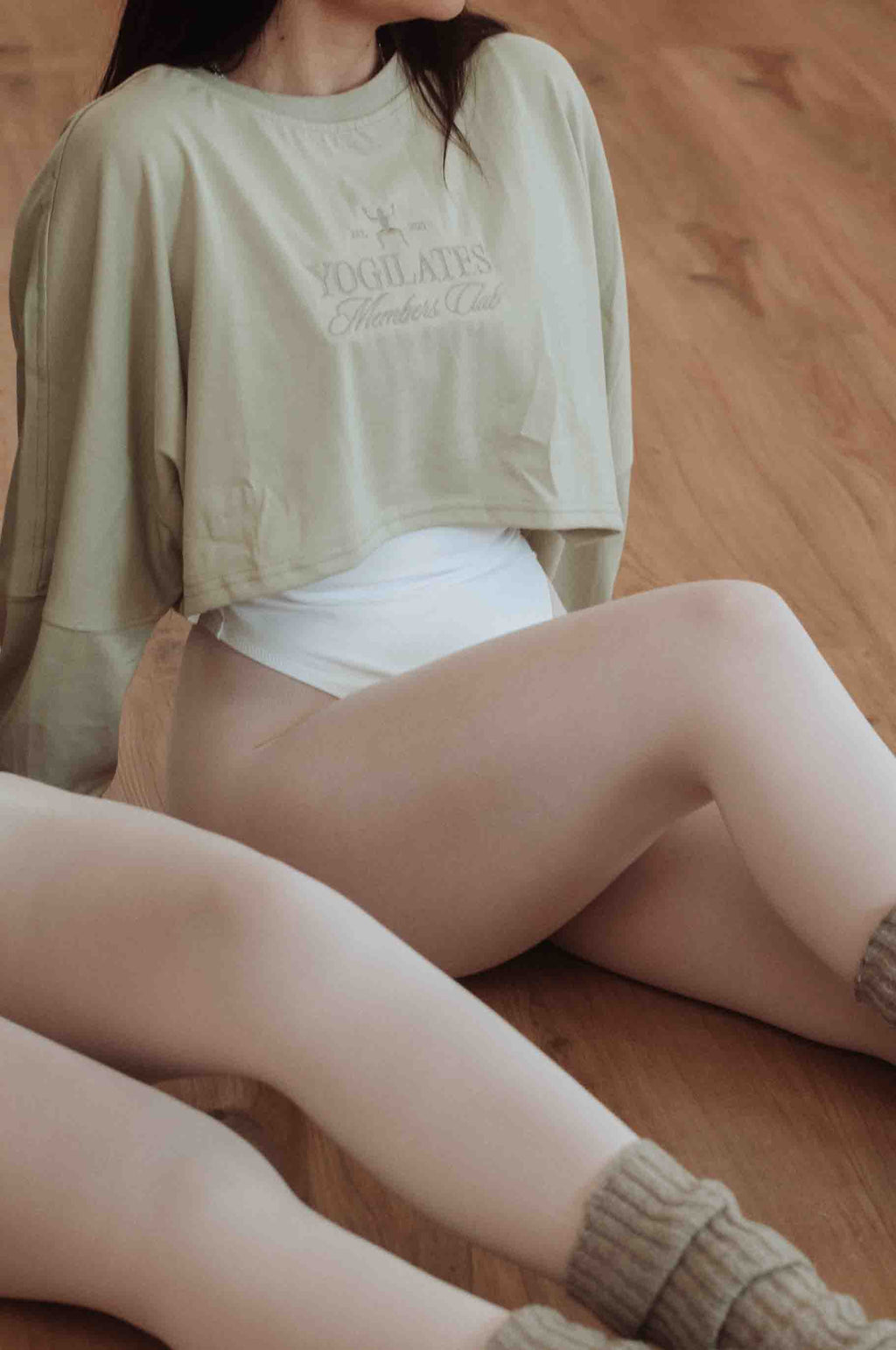 'SAGE ADVICE' CROP TOP