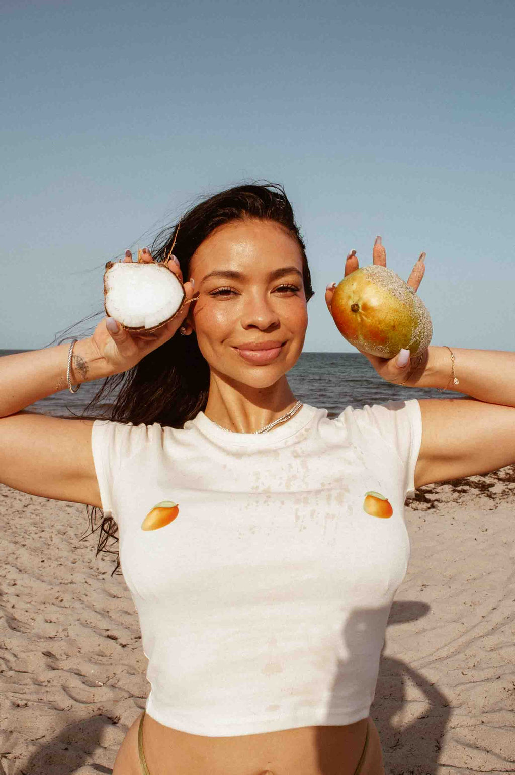 'MANGO SZN' BABY TEE