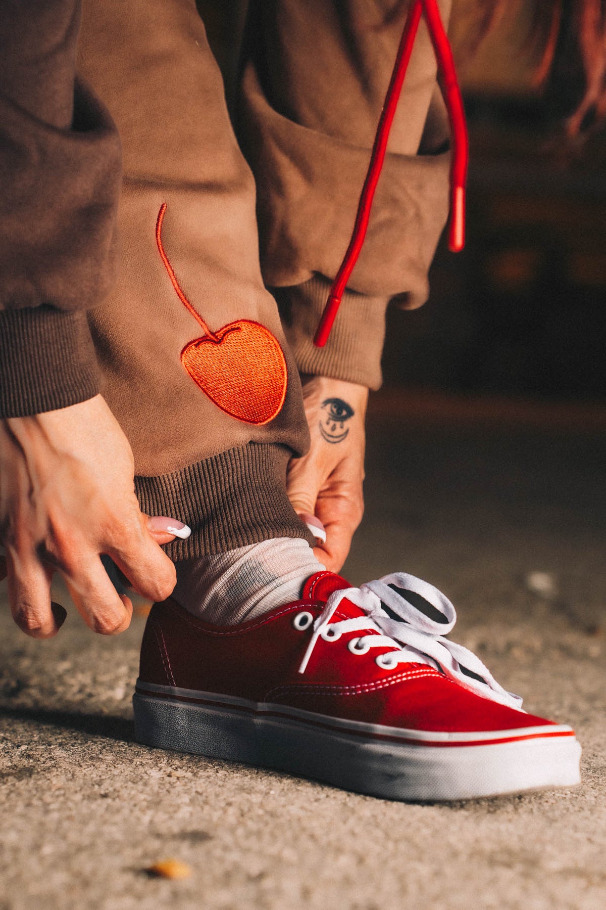 'CHERRY ON BOTTOM' SWEATPANTS